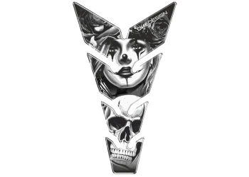 Skull & Poker Tank Protector