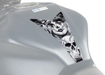 Protection de Réservoir Skull & Poker