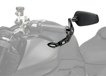 Protection du Levier d'Embrayage avec Retroviseur Pro