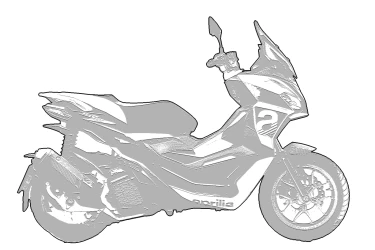 APRILIA SR GT 200 2022
