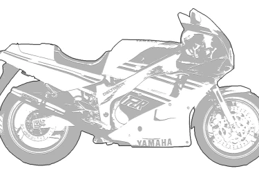 YAMAHA FZR 1000 1986